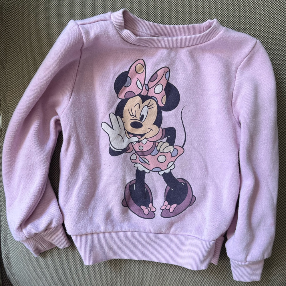 Toddler girls Minnie Mouse Sweatshirt